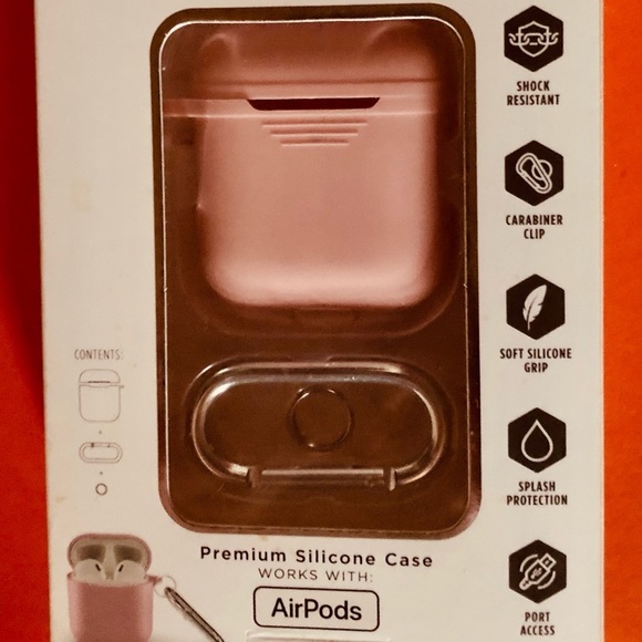 ✨3/$15- New AirPod Case Cover- to protect AirPods, Light Pink - Picture 8 of 14